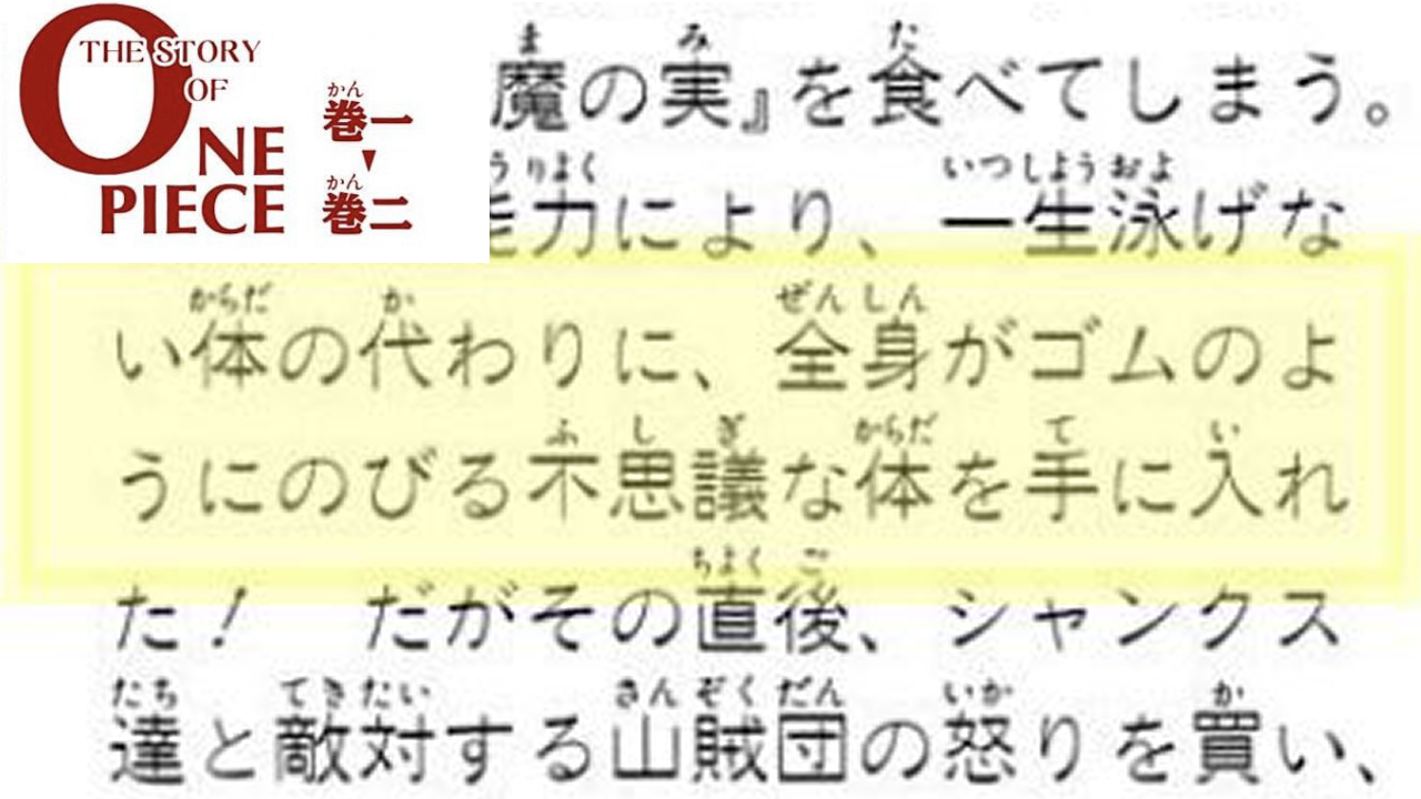 ワンピ作者、尾田栄一郎「ルフィはゴムの体ではなく、ゴムのような体です」の画像