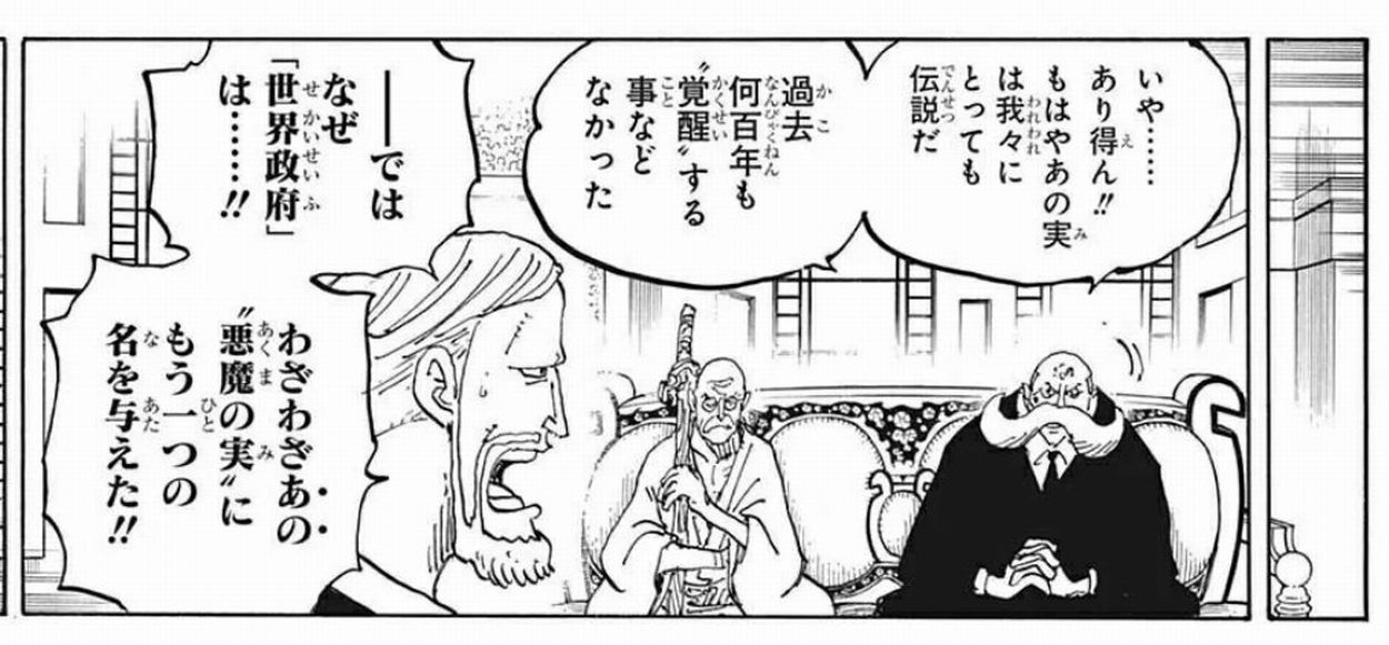 ハゲ｢ゴムゴムの実には意思があり800年もの間政府の回収を逃れ続けてきた｣　←これの画像